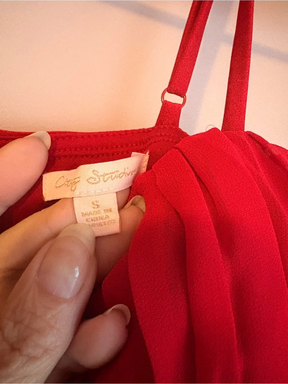 City Studio feminine red